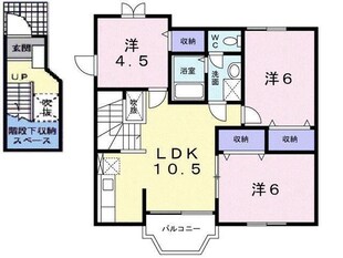 サン　プレイスの物件間取画像